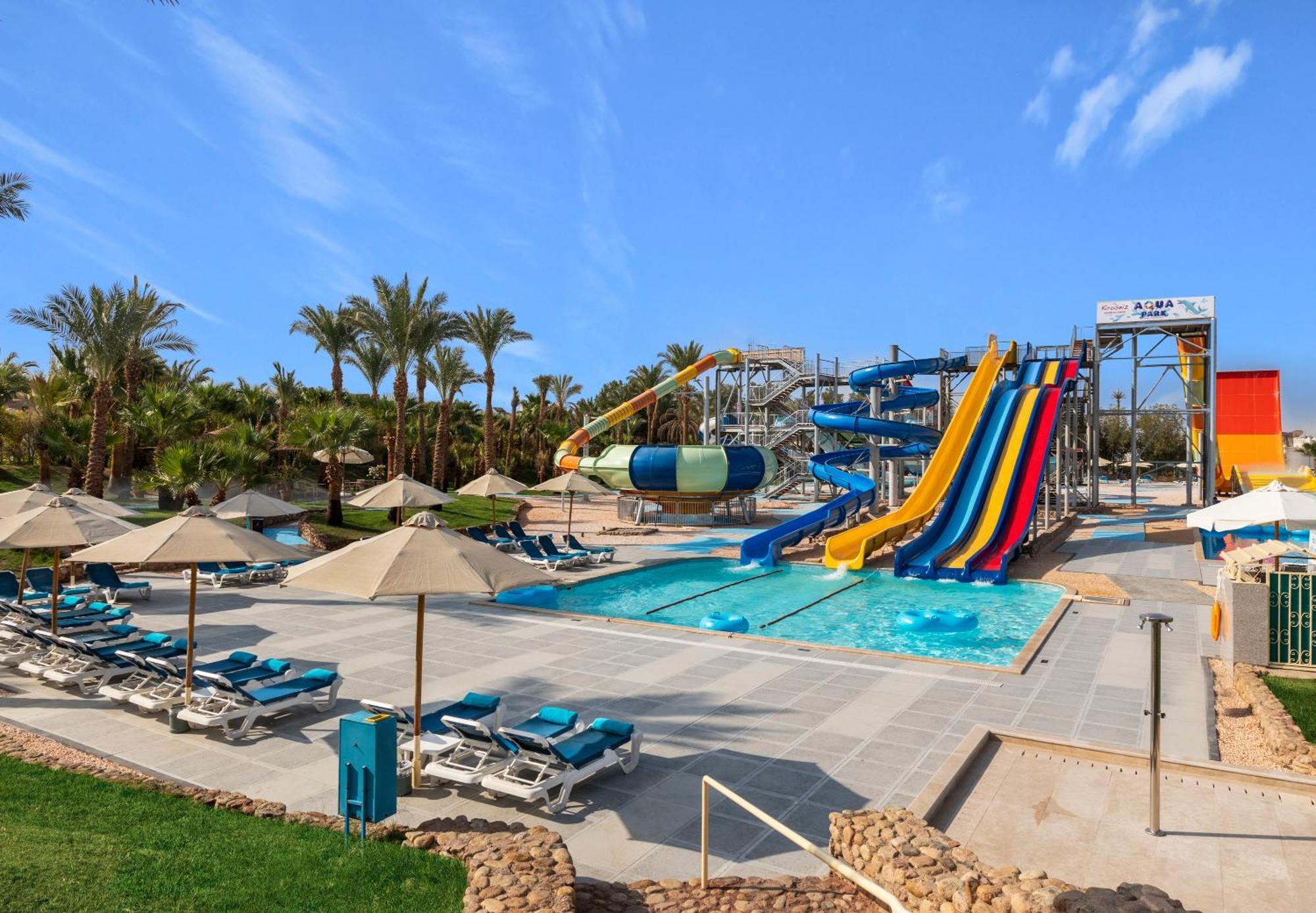Xperience Kiroseiz Aquapark Premier-Naama Bay Hotel Sharm el-Sheikh Ngoại thất bức ảnh Aqua Park at Hilton Sharm El Sheikh Resort